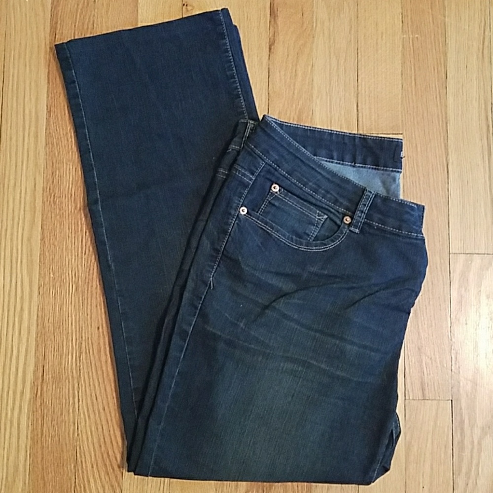 Eloquii Jeans - Dark Straight Leg - NEVER WORN